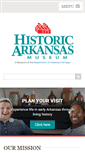 Mobile Screenshot of historicarkansas.org
